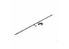 Traxxas Driveshaft, center, steel (278mm) / pin / support, center driveshaft / 5x11x4 bearing