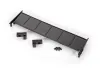 Traxxas Wing, Chevrolet C10/ support/ side plates (left + right)/ 3x10 BCS (4)