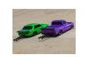 Traxxas Body, Ford Mustang, Fox Body (clear, requires painting)/ window masks/ decal sheet
