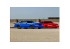 Traxxas Body, Ford Mustang, Fox Body (clear, requires painting)/ window masks/ decal sheet
