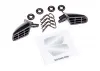 Traxxas Mirrors, side (left + right)/ o-rings (4)/ body clips (4) (fits 9421 body)