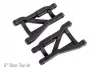 Traxxas Suspension arms, black, rear (left + right), heavy duty, 0deg toe angle (2)