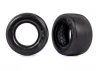 Traxxas Tyres, rear (smoke) (2)