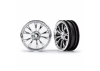 Traxxas Wheels, Weld chrome (front) (2)