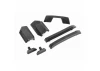 Traxxas Body reinforcement set, black / skid pads (roof) (fits 9511 body)