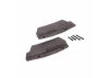 Traxxas Mud guards, rear, black (left and right) / 3x15 CCS (2) / 3x25 CCS (2)