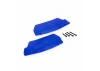 Traxxas Mud guards, rear, blue (left and right) / 3x15 CCS (2)