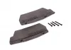 Traxxas Mud guards, rear, black (left and right) / 3x15 CCS (2) / 3x25 CCS (2)
