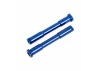 Traxxas Bellcrank posts, steering (aluminium, blue-anodised)