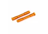Traxxas Bellcrank posts, steering (aluminium, orange-anodised)