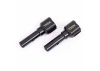 Traxxas Stub axles, hardened steel (2) (for use only with 9557 driveshaft) (fits Sledge)