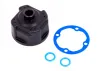 Traxxas Carrier, differential / differential bushing (metal) / o-rings (2) / ring gear gasket