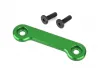 Traxxas Wing washer, 6061-T6 aluminium (green-anodised) (1)/ 4x12mm FCS (2)