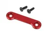 Traxxas Wing washer, 6061-T6 aluminium (red-anodised) (1)/ 4x12mm FCS (2)