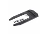 Traxxas Skidplate, chassis, black (fits Sledge)