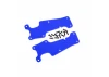 Traxxas Suspension arm covers, blue, front (left and right) / 25x8 CCS (12)