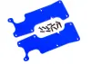 Traxxas Suspension arm covers, blue, rear (left and right) / 25x8 CCS (12)