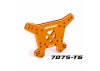 Traxxas Shock tower, rear, 7075-T6 aluminium (orange-anodised) (fits Sledge)
