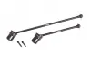 Traxxas Driveshafts, center, assembled (steel constant-velocity), front (1)/ rear (1) (fits Sledge)