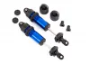 Traxxas Shocks, GT-MAXX, aluminium (blue-anodised) (fully assembled w / o springs) (2)