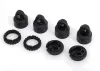 Traxxas Shock caps, GT-MAXX Shocks (2) / spring perch / adjusters (2) (for 2 Shocks) (for Sledge)