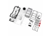 Traxxas TRX-4m Land Rover Defender Complete Bodyshell - White Unpainted