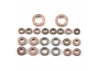 Traxxas Bushing set, complete (3x6x2.5mm (8), 5x8x2.5mm (4), 4x8x3mm (4), 8x12x3.5mm (2), 3.5x7x2.5mm (4)