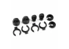 Traxxas Shock cap (2)/ spring perch (2)/ rod end (2)/ spring preload spacer (4)