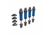 Traxxas Shocks, GTM, 6061-T6 Aluminium (blue-anodised) (fully assembled w/o springs) (4)