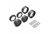 Traxxas Wheels, Method 105 1.0, (black, beadlock) (2)