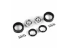 Traxxas Wheels, Method 105 1.0in, (satin chrome) (2)