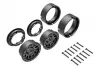 Traxxas Wheels, Method 105 1.0, (black, beadlock) (2)