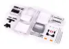 Traxxas Body, Ford F-150 Truck (1979), complete (unassembled) (white, requires painting) (includes grille, side mirrors, door handles, roll bar, windshield wipers, side trim, + clipless mounting) (requires 9834 front + rear bumpers)