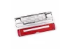 Traxxas Front grille/ tailgate panel (red)/ LED lenses (rear, left + right) (fits 9812 body)