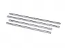 Traxxas Side trim, left + right (chrome) (fits 9812 body)