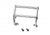 Traxxas Push bar, bumper, chrome (assembled) (fits 9836 bumper)