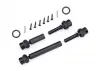 Traxxas Driveshafts, center, assembled (front + rear) (fits 1:18 scale vehicles with long wheelbase)