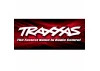 Traxxas racing banner, red & black (3x7 feet)