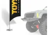 Crawler Park Toyswd 1:10 Scale Beach Flags (2Pcs)