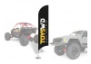 Crawler Park Toyswd 1:10 Scale Beach Flags (2Pcs)