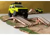 ToysWD Axes Crossing Obstacle For 1/24 RC Crawler Park Circuit