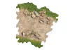 ToysWD 3 X Rock Bend For 1/24 RC Crawler Park Circuit