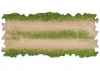 ToysWD 2 X Dirt And Grass Straights For 1/24 RC Crawler Park