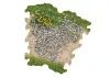 ToysWD 3 X Gravel Bend For 1/24 RC Crawler Park Circuit