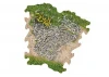 ToysWD 3 X Gravel Bend For 1/24 RC Crawler Park Circuit