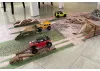 ToysWD Carpet Circuit Of 200 X 100Cm For 1/24 RC Crawler Park