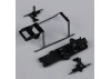 Twister Frame Set including Main Frame / Anti rotation Bracket / Skid Set (for Ninja 250) (4 pcs)