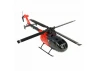 Twister BO-105 Scale 250 Flybarless Helicopter - Grey/Red