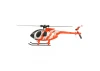 Twister MD 500 Scale 250 Flybarless Helicopter - Red