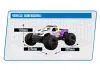 UDI Rageshark MT 1:16 Brushed RTR - Purple